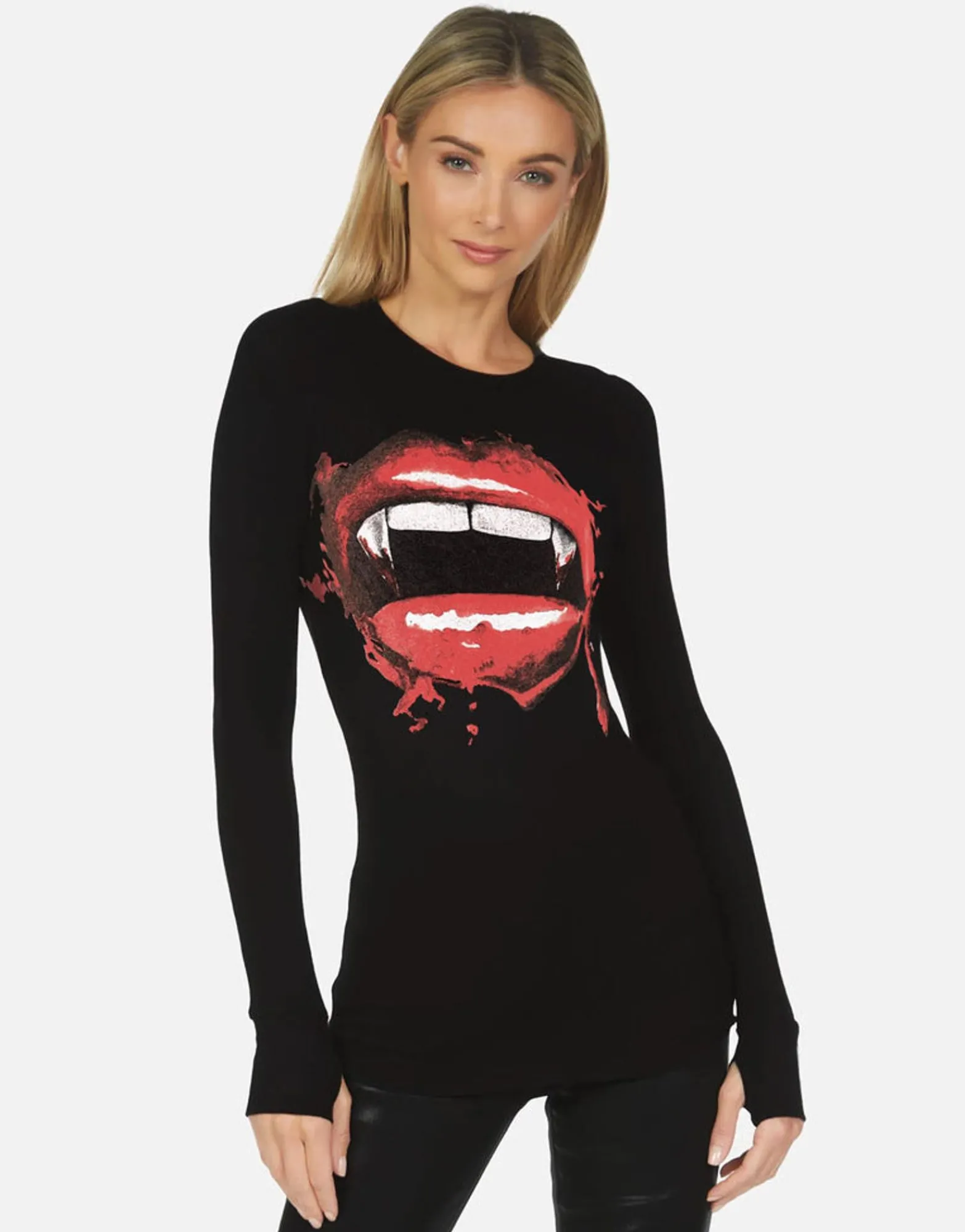 Discount Vampire Lip Fitted Thermal In | Mckinley X By Women Long Sleeve