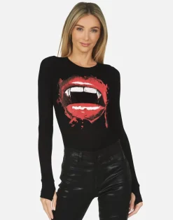 Discount Vampire Lip Fitted Thermal In | Mckinley X By Women Long Sleeve
