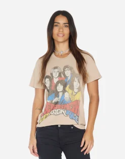 New Vintage Aerosmith Women'S Classic Tee | Croft By Women Short Sleeve