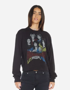 Best Vintage Aerosmith Women'S Sweatshirt | Spalding By Women Long Sleeve
