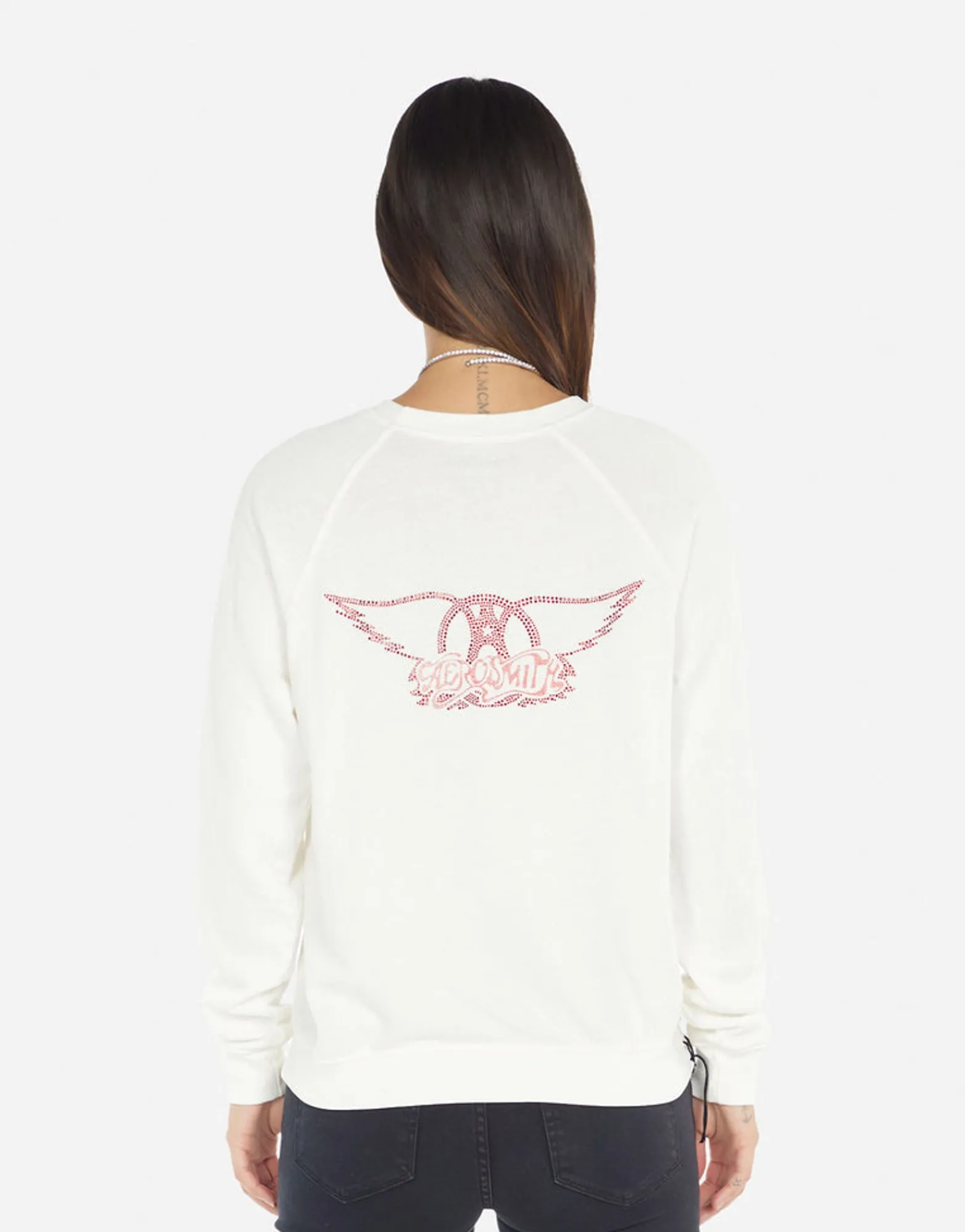 Cheap Vintage Aerosmith Women'S Pullover | Anela By Women Long Sleeve