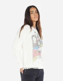 Cheap Vintage Aerosmith Women'S Pullover | Anela By Women Long Sleeve