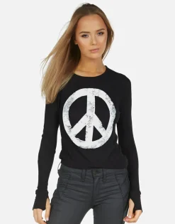 Store Vintage Peace Fitted Thermal In | Mckinley X By Women Long Sleeve