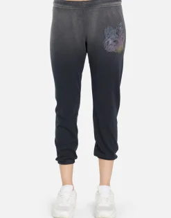 Clearance Wild Wolf Crop Sweatpant In | Alana By Women Crop Sweatpants