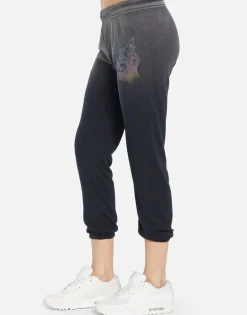 Clearance Wild Wolf Crop Sweatpant In | Alana By Women Crop Sweatpants
