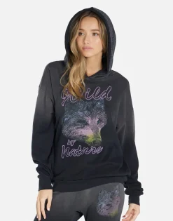 Store Wild Wolf Hoodie In | Harmony By Women Hoodies