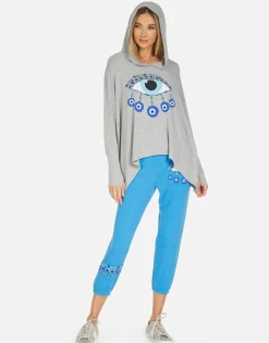 Store Wilma Chain Evil Eye Women Hoodies