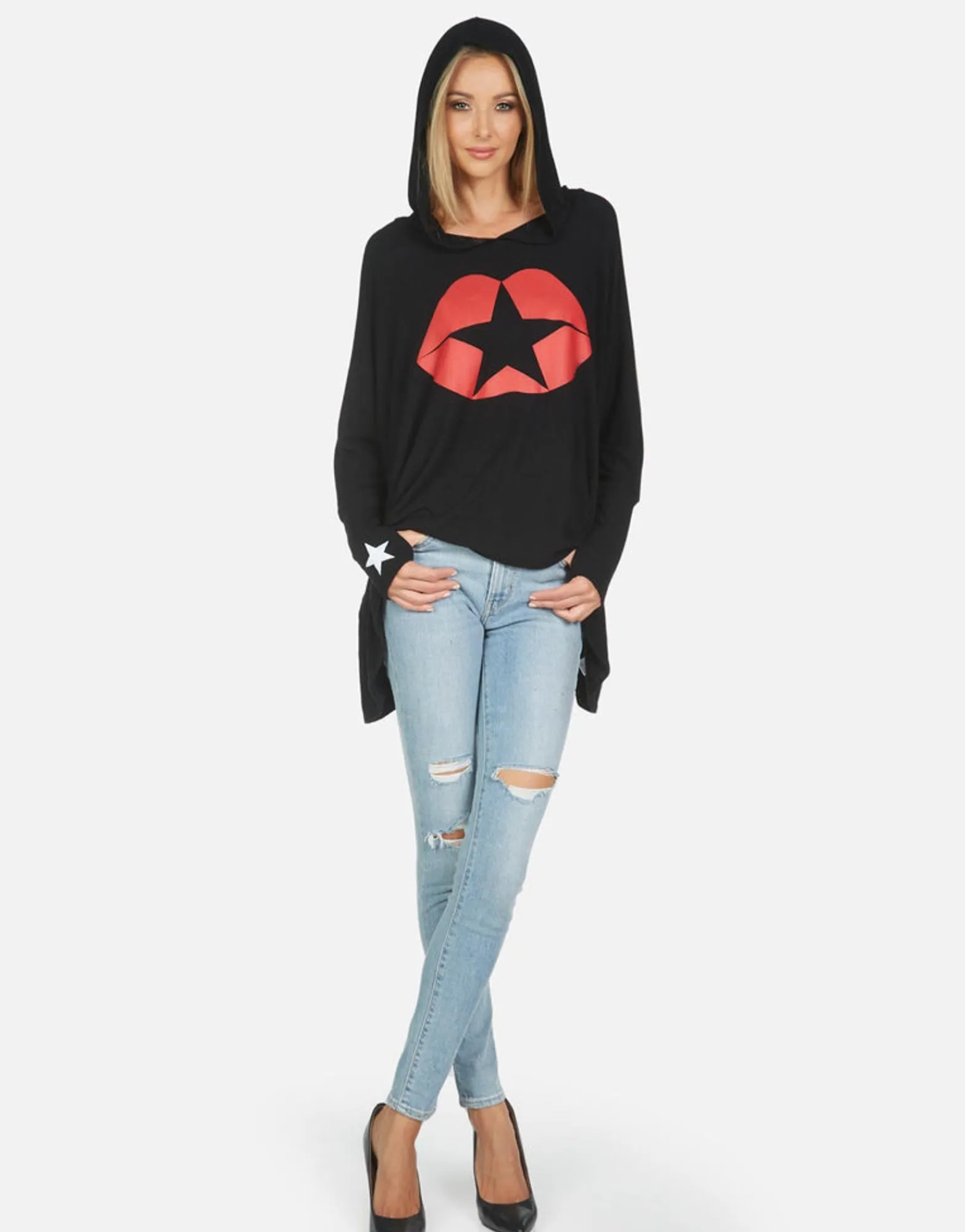 Shop Wilma Star Kiss Women Hoodies