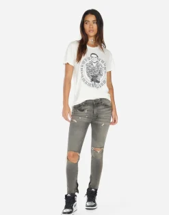 Clearance Wolf Elton John Piano Women Short Sleeve