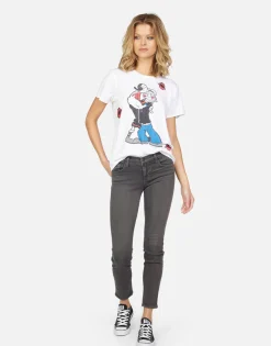 Fashion Wolf Popeye & Olive Oyl Women Short Sleeve
