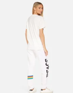 Best Sale Wolf Rainbow Peace Skull Women Short Sleeve