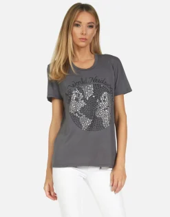 Best Wolf World Needs Love Women Short Sleeve