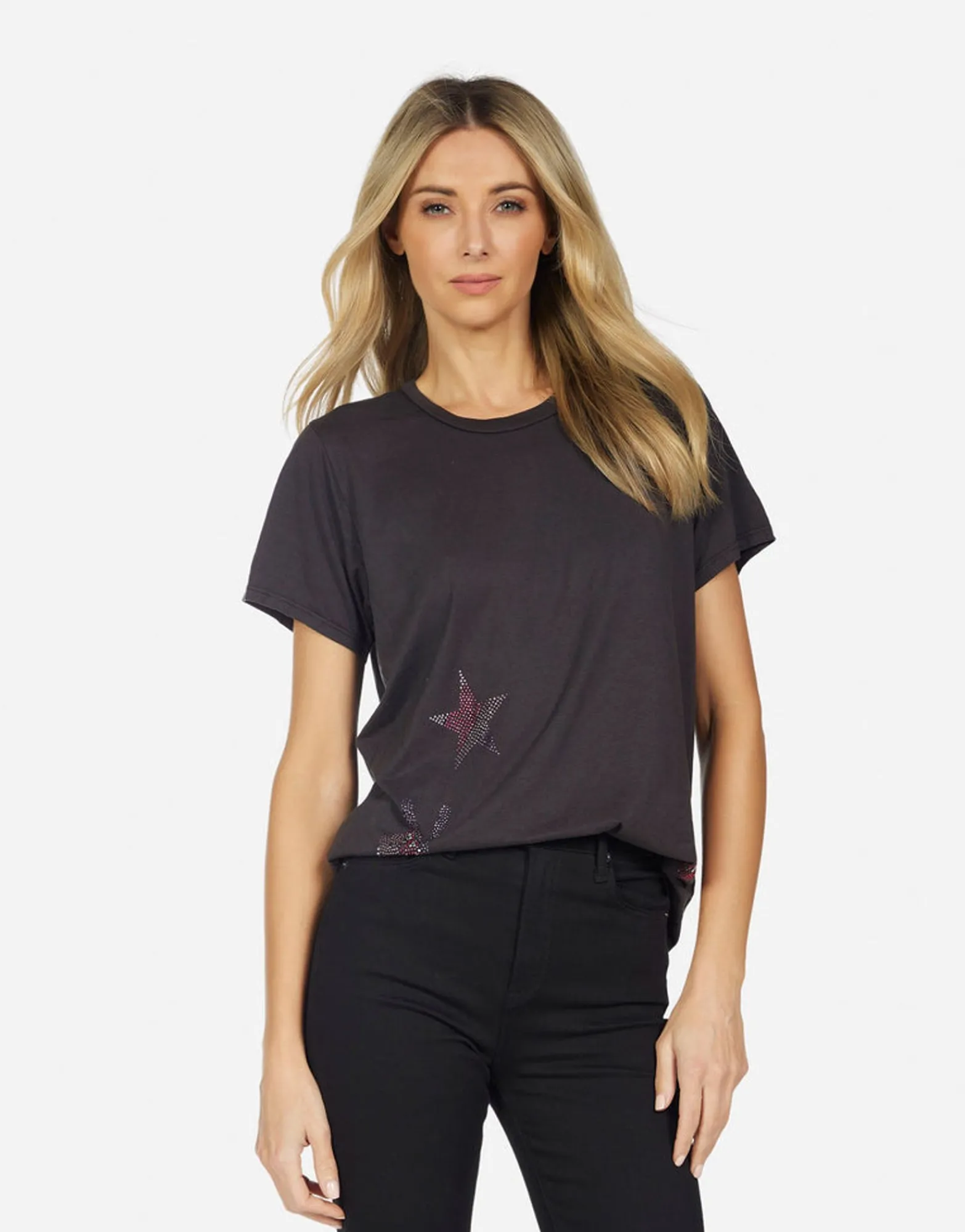 New Wolf X Crystal Elements Women Short Sleeve