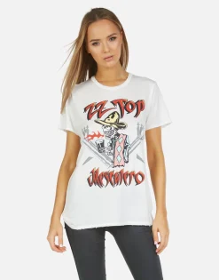 Discount Wolf Zz Top Women Short Sleeve