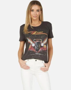Discount Wolf Zz Top Eliminator Women Short Sleeve