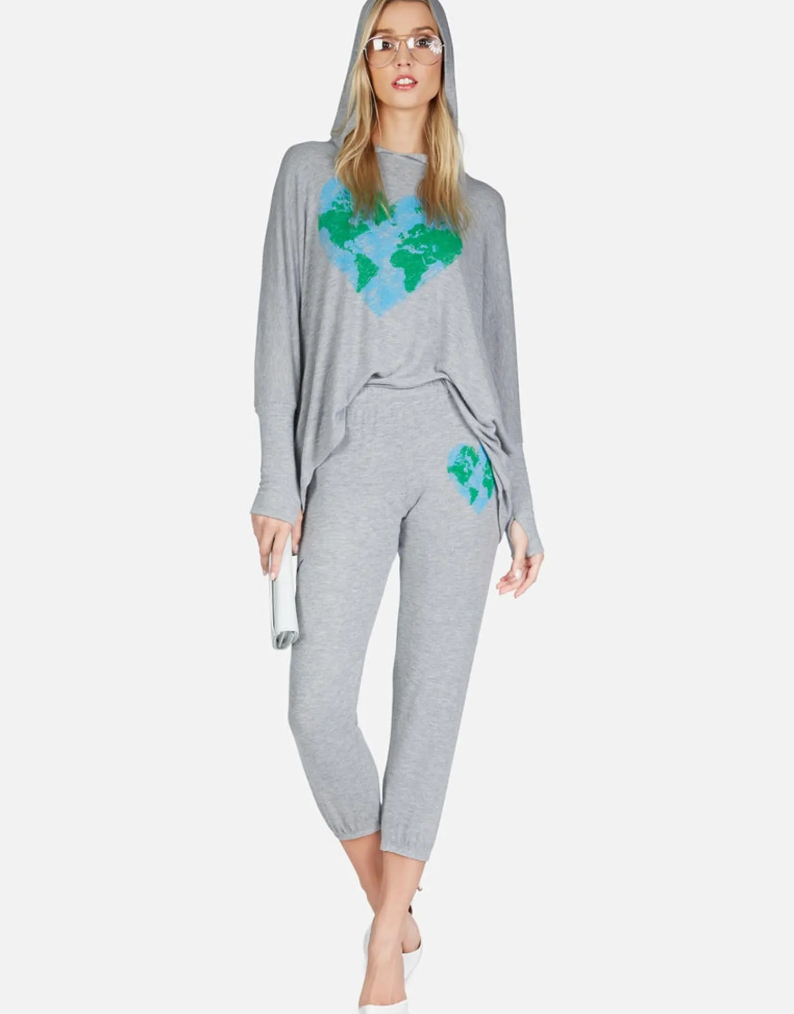 Outlet World Love Crop Sweatpant | Alana By Women Crop Sweatpants