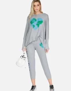 Fashion World Love Oversized Pullover W/ Hood | Wilma By Women Hoodies