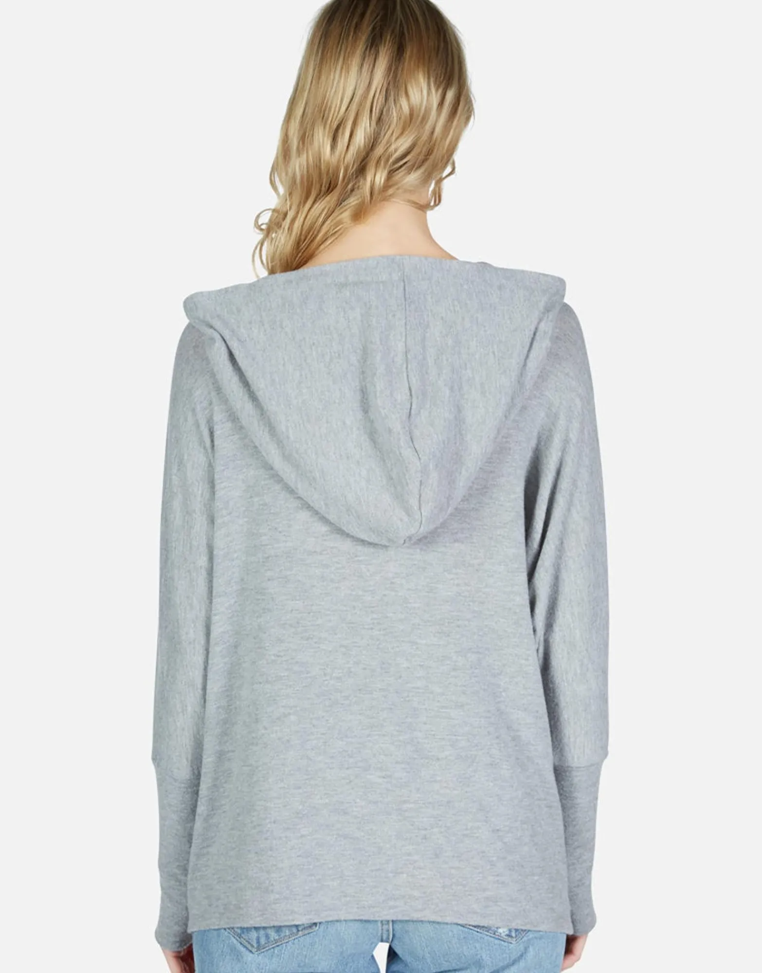 Fashion World Love Oversized Pullover W/ Hood | Wilma By Women Hoodies