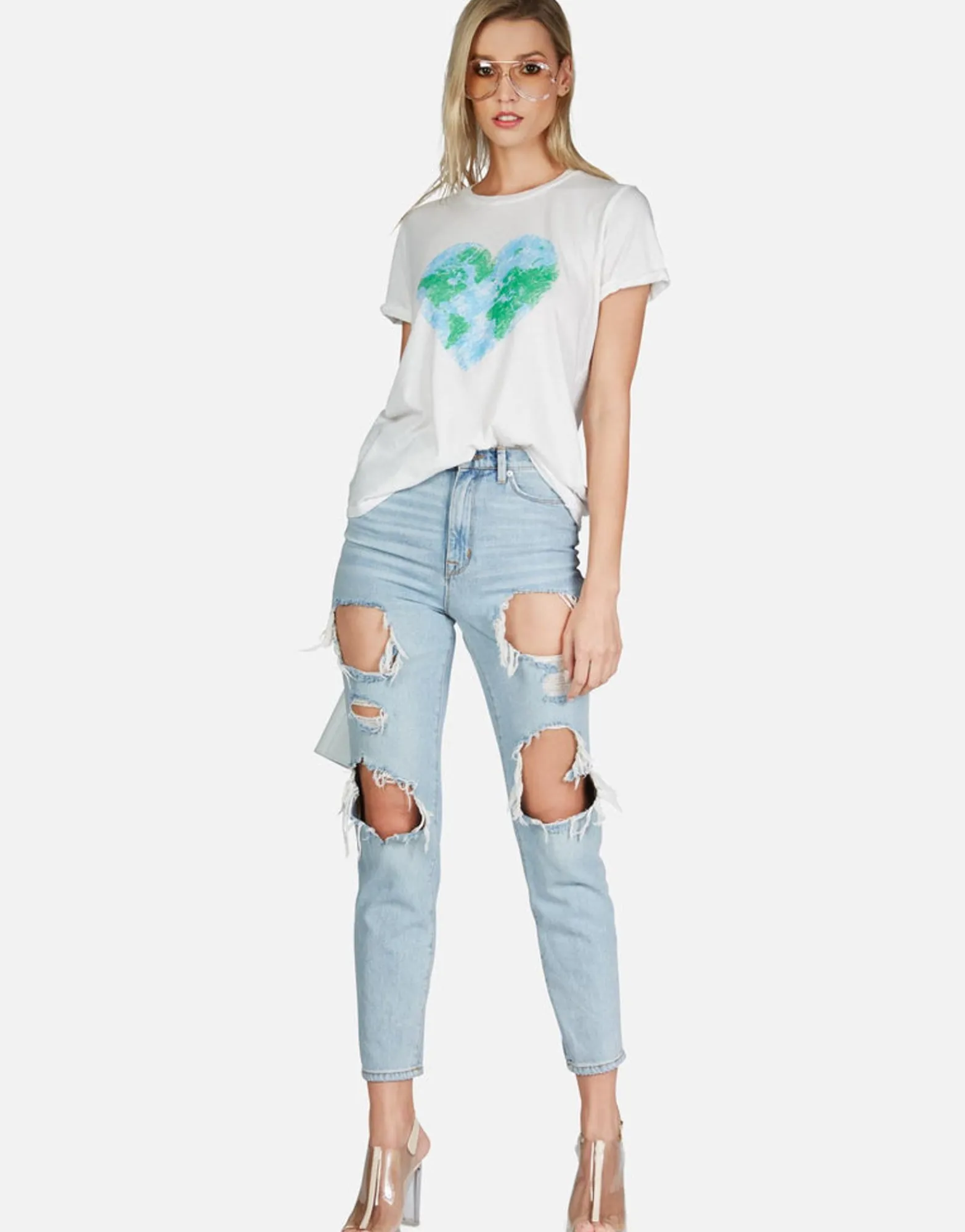 Best World Love Vintage S/S Tee | Edda By Women Short Sleeve