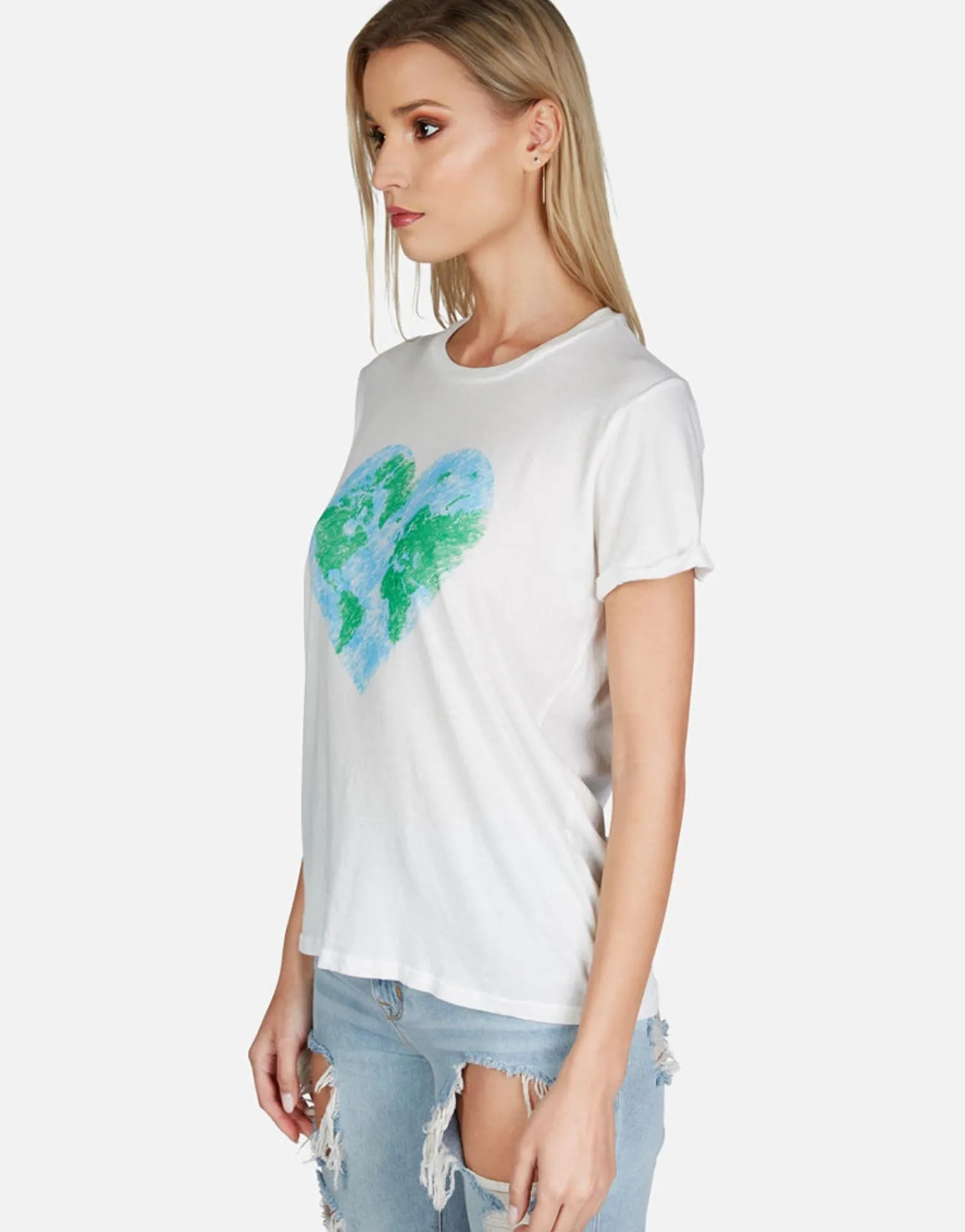 Best World Love Vintage S/S Tee | Edda By Women Short Sleeve