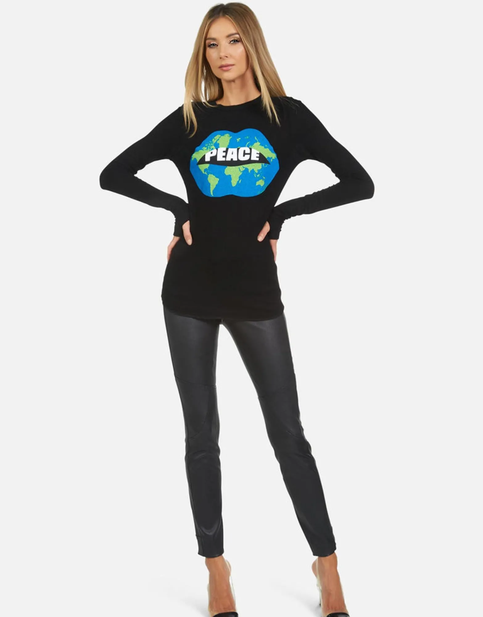 Clearance World Peace Lips L/S Fitted Thermal | Mckinley X By Women Long Sleeve