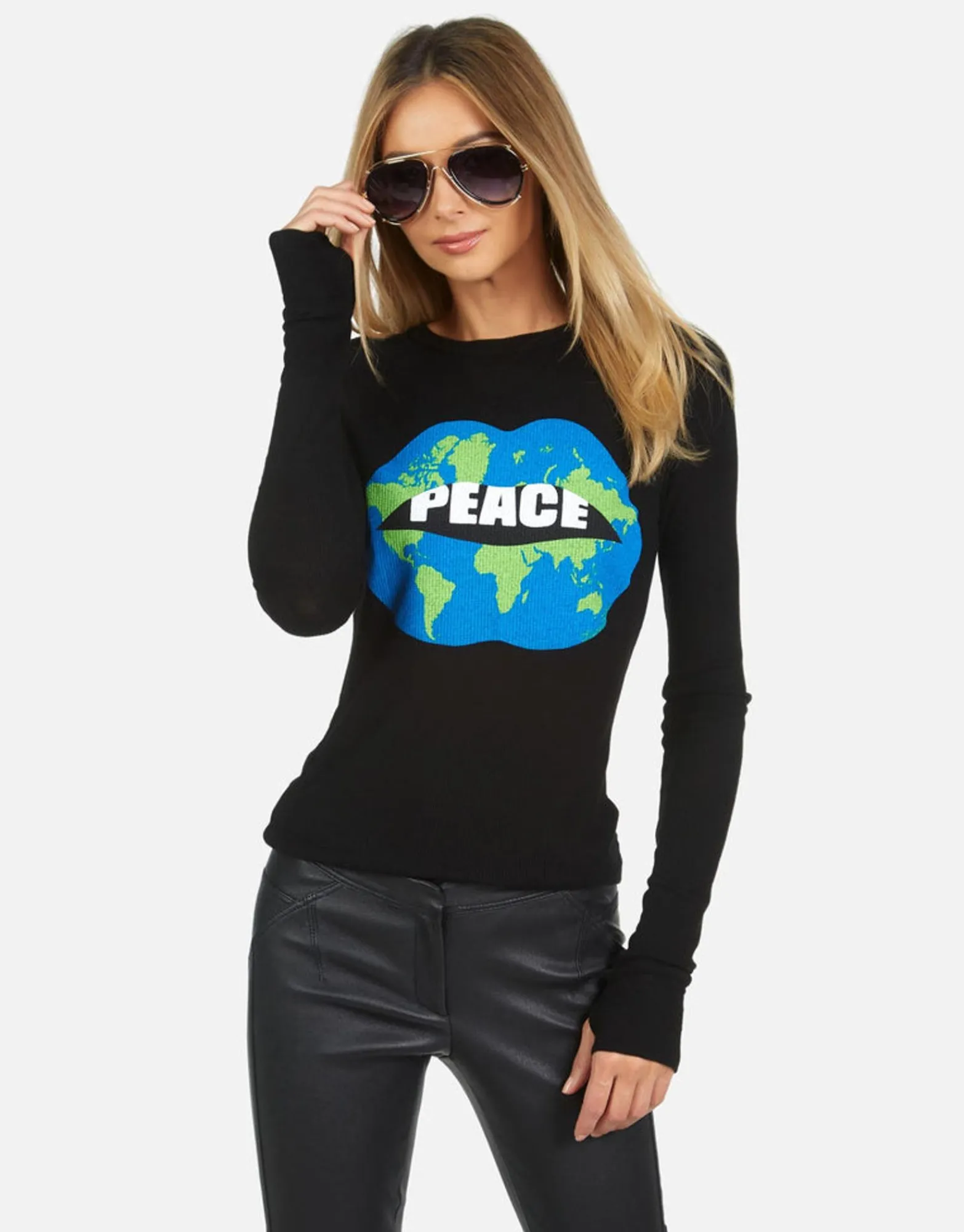 Clearance World Peace Lips L/S Fitted Thermal | Mckinley X By Women Long Sleeve