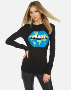 Clearance World Peace Lips L/S Fitted Thermal | Mckinley X By Women Long Sleeve