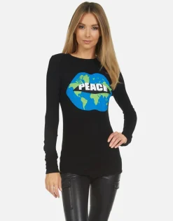 Clearance World Peace Lips L/S Fitted Thermal | Mckinley X By Women Long Sleeve