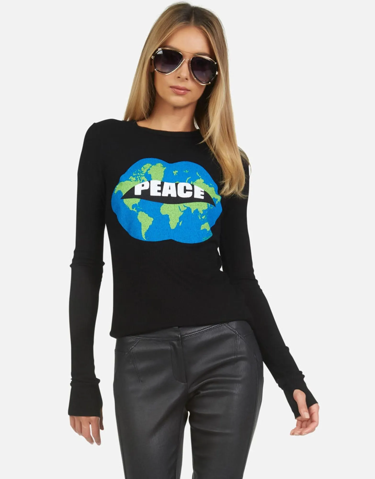 Clearance World Peace Lips L/S Fitted Thermal | Mckinley X By Women Long Sleeve