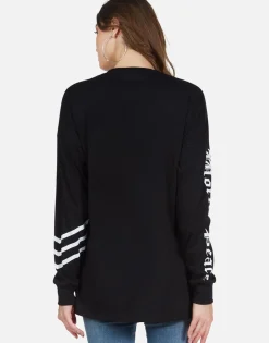 Clearance World Peace Oversized Drop Shoulder Tee | Lassie By Women Long Sleeve