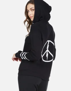 Best Sale World Peace Zip Up Hoodie | Lennox By Women Hoodies
