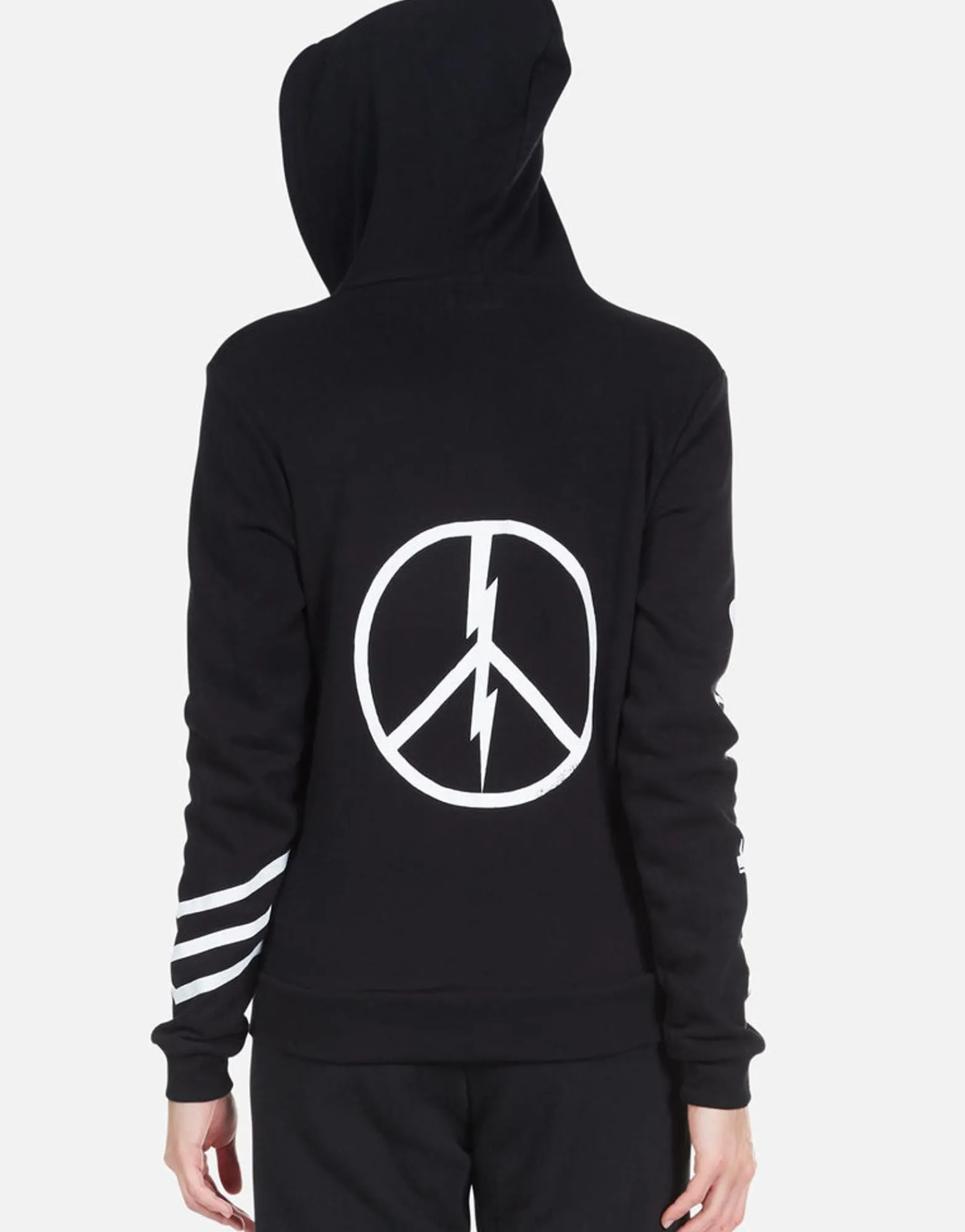 Best Sale World Peace Zip Up Hoodie | Lennox By Women Hoodies