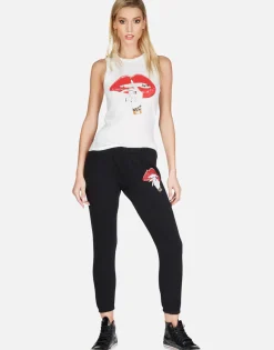 Online Xo Shh Lip Tank Tee | Ashlin By Women Tanks