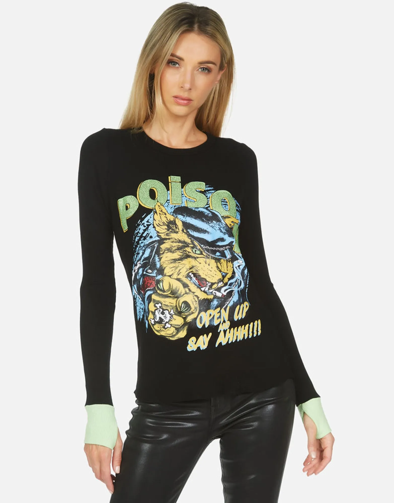 Discount Zelda Poison Cat Women Long Sleeve