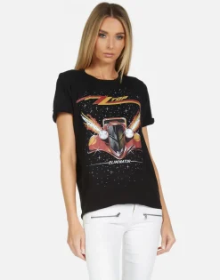 Best Sale Zz Top Eliminator Vintage Tee | Edda X By Women Short Sleeve